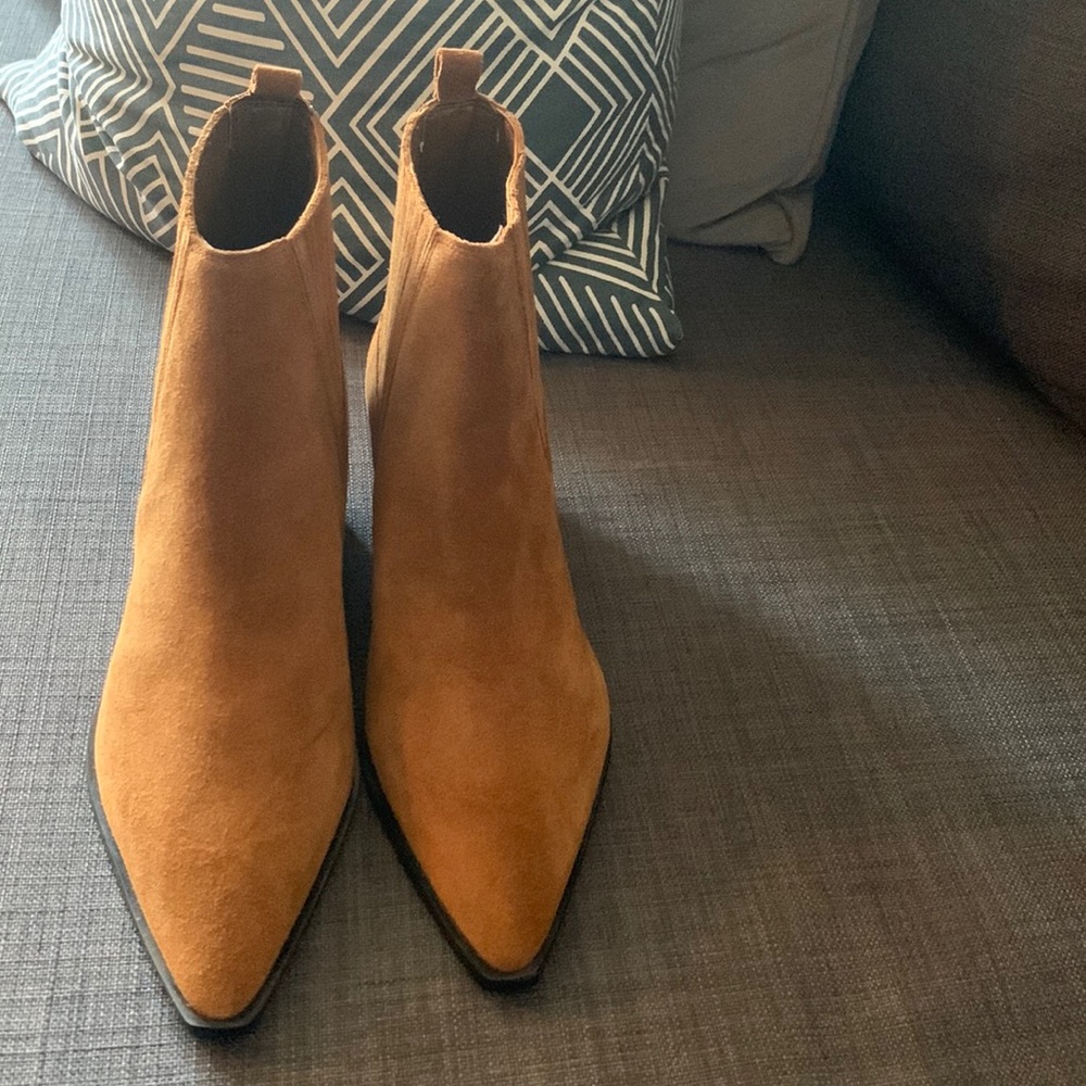Marc Fisher Cowboy Boot Booties.  BRAND NEW NEVER WORN!